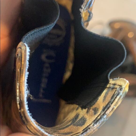 Jeffrey Campbell Women's Brown Black Leopard Waterproof Havana Rain Boots Size 6 - Picture 7 of 8